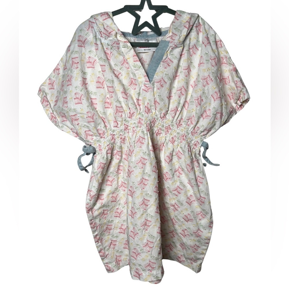 Hanna Andersson Beach Swim Cover Up Size 5 Girls